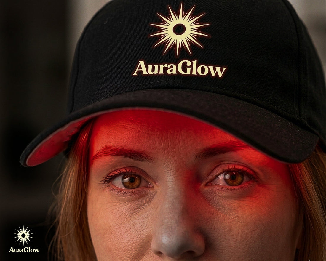 How does a red light therapy cap work?