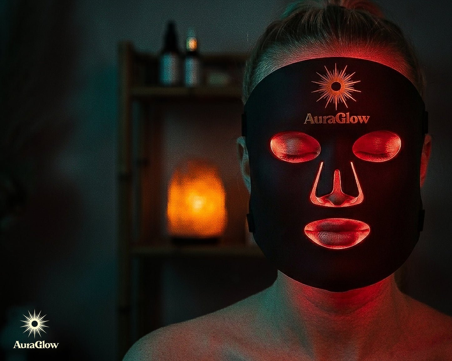 Red Light Therapy Mask - AuraGlow
