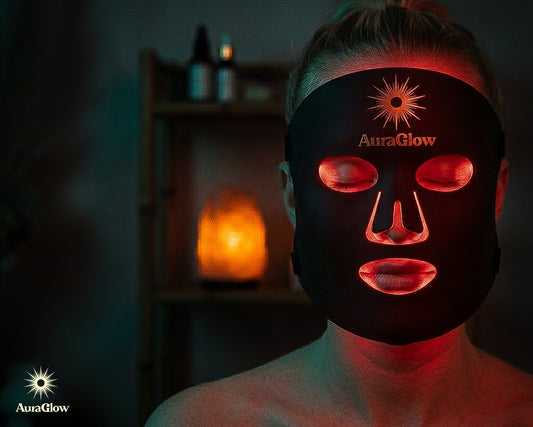 Red Light Therapy Mask - AuraGlow